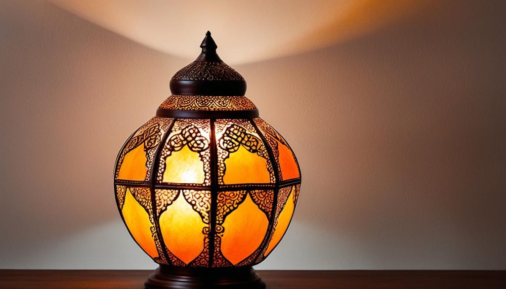 Henna-Lampe