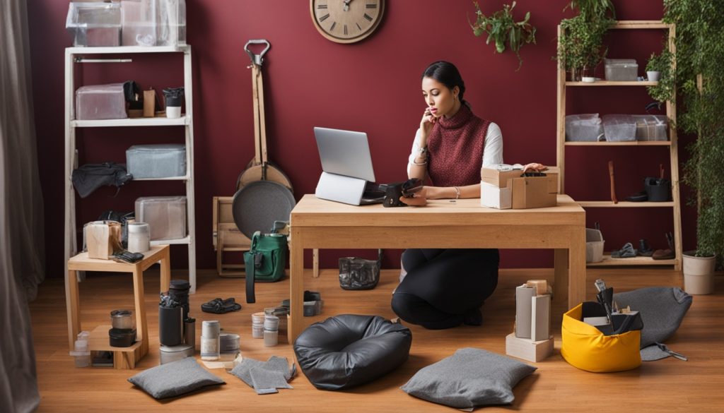 Kosten und Zeitaufwand für DIY Sitzpoufs