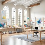 Künstleratelier als Wohnstil: Kreativ und inspirierend