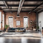 Loft-Wohnen: Offene Räume und industrielle Details