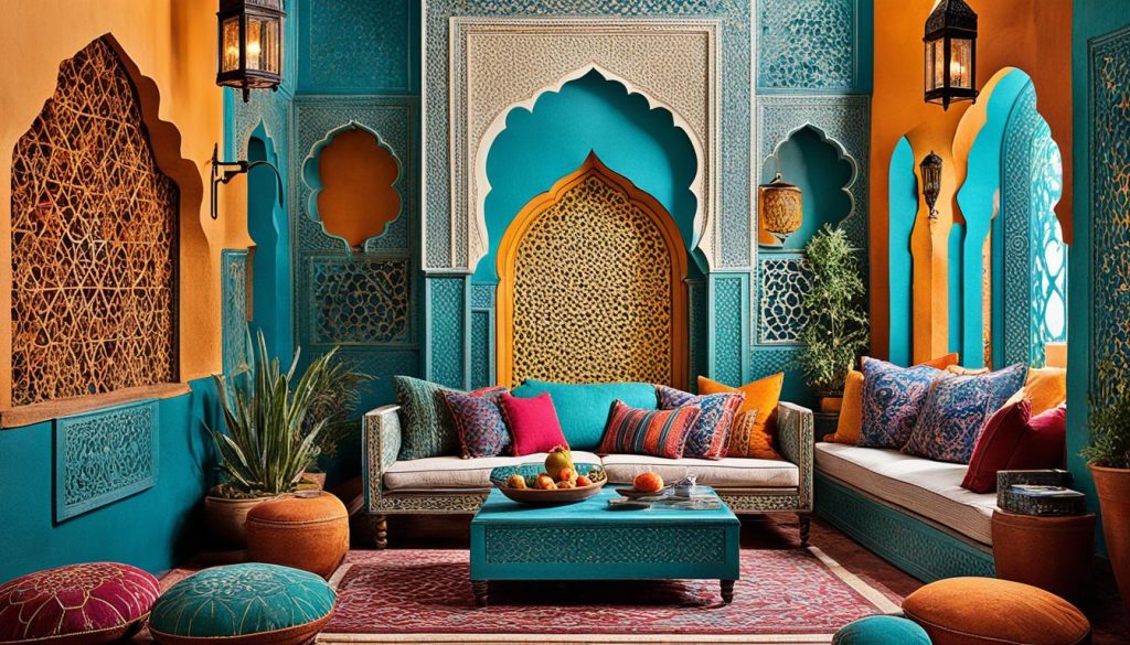 Moroccan Stil: Farbenpracht und orientalische Muster