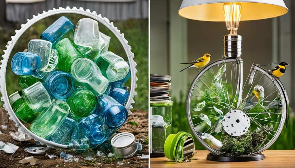 Recycling vs. Upcycling