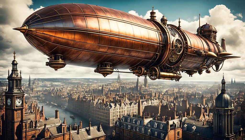 Steampunk Luftschiff