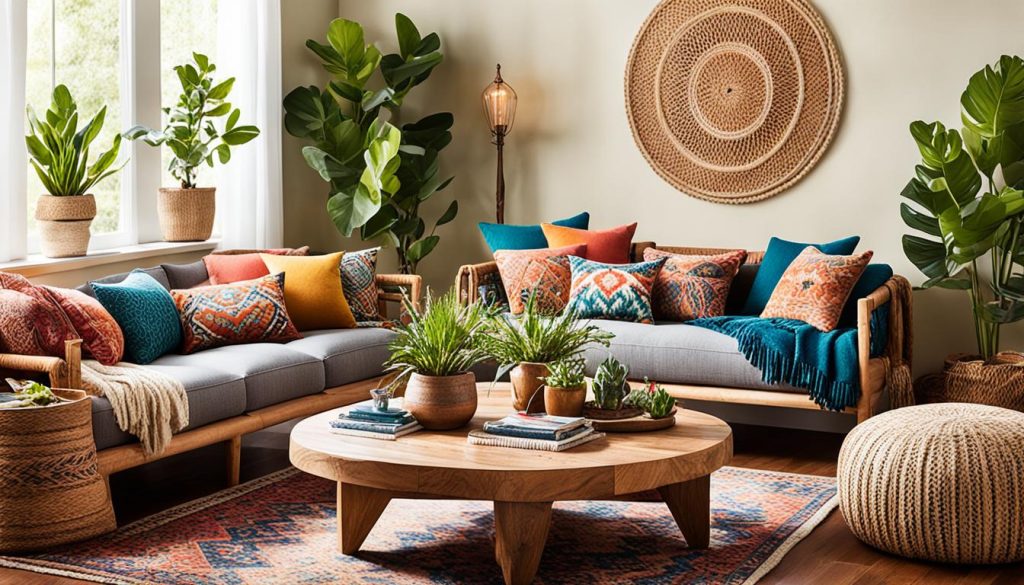 boho wohnzimmer