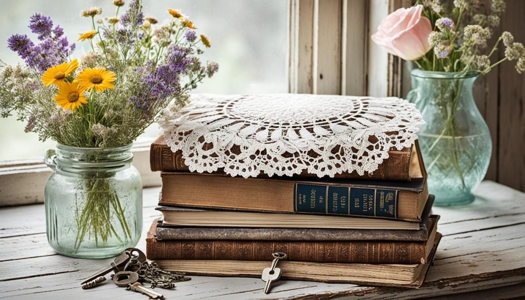 Accessoires Shabby Chic Stil