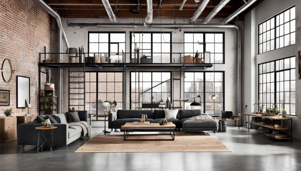 Industrial Loft Style für weitläufige Räume